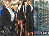 Bella moda tuta femmina black female suits