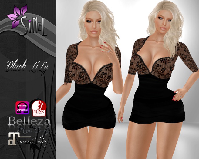 SiNeL:Black Lily Outfit