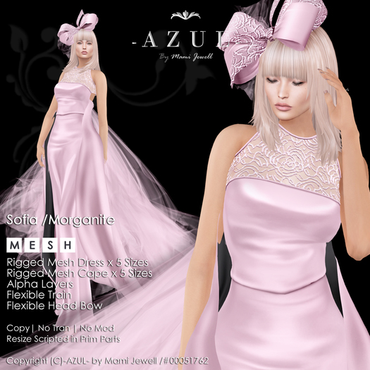 -AZUL- Sofia /Morganite