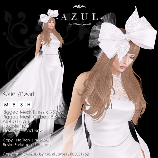 -AZUL- Sofia /Pearl