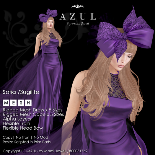 -AZUL- Sofia /Sugilite
