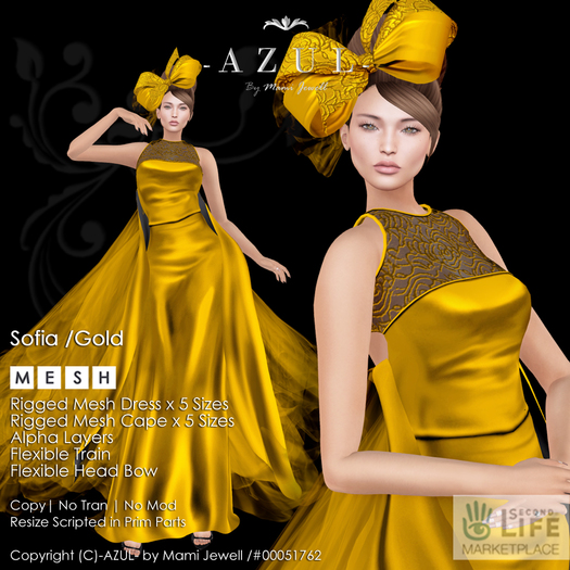 -AZUL- Sofia /Gold [LTD MP]