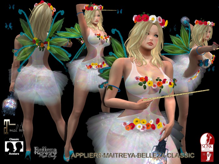 FAIRY DAISIES OUTFIT -APPLIERS-MAITREYA-BELLEZA-CLASSIC