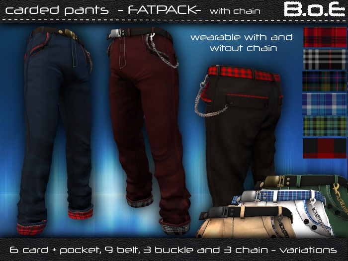 BoE - The Carded Pants FATPACK