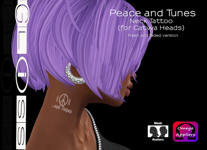 Gliss- Neck Peace and tunes Omega Applier Boxed