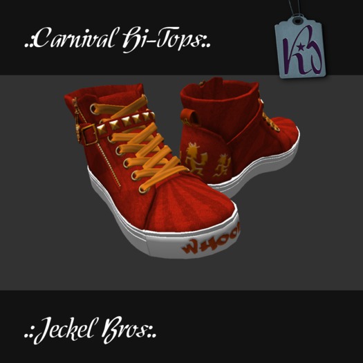 .:KB Carnival Hi-Tops  Jeckel:.