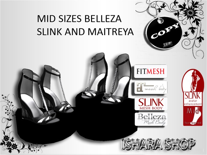 MID SIZES BELLEZA SLINK AND MAITREYA 3