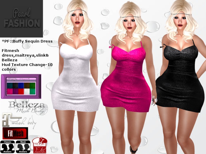 *PF::Buffy Sequin Dress