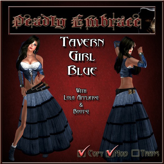 Omega Tavern Girl Blue