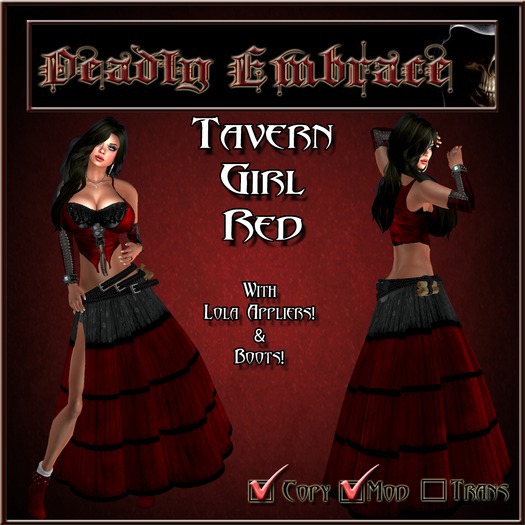 Omega Tavern Girl Red