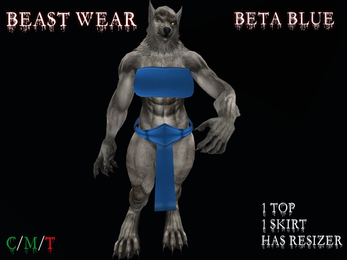 Beast Wear Beta Blue