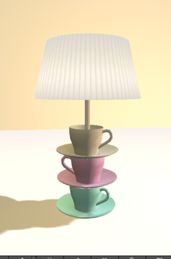 Teacup Table Lamp *