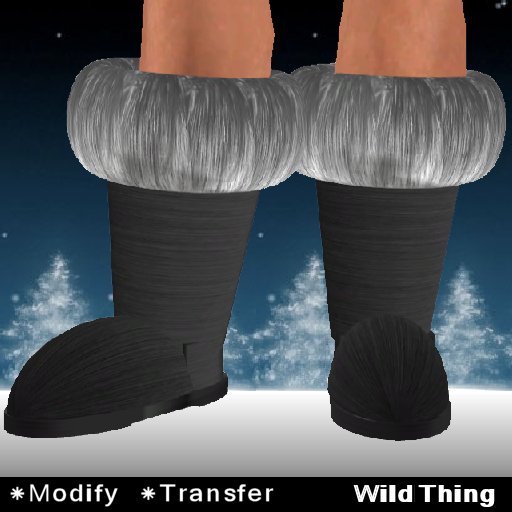 (WildThing) *- Black Winter Boots -*