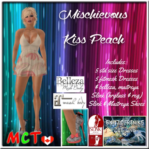 Mischievous Kiss  - Peach