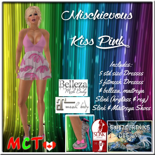 Mischievous Kiss  - Pink