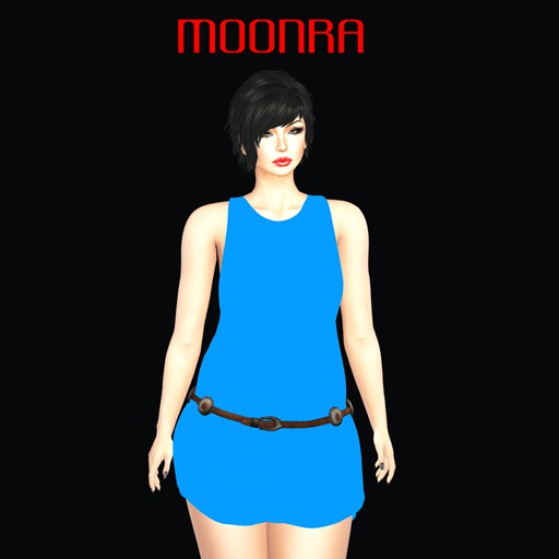 Moon® Reyhan Tank Dress Blue