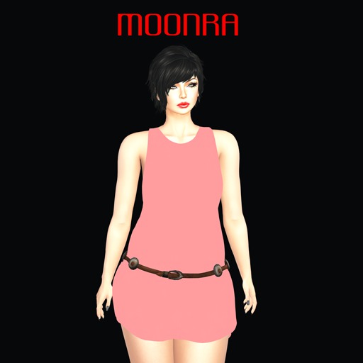 MoonRa Reyhan Tank Dress Fusia