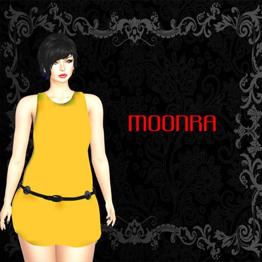 Moon® Reyhan Tank Dress Orange