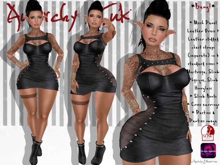 *An@rchy Ink* Bang! {Black} - wear me to open