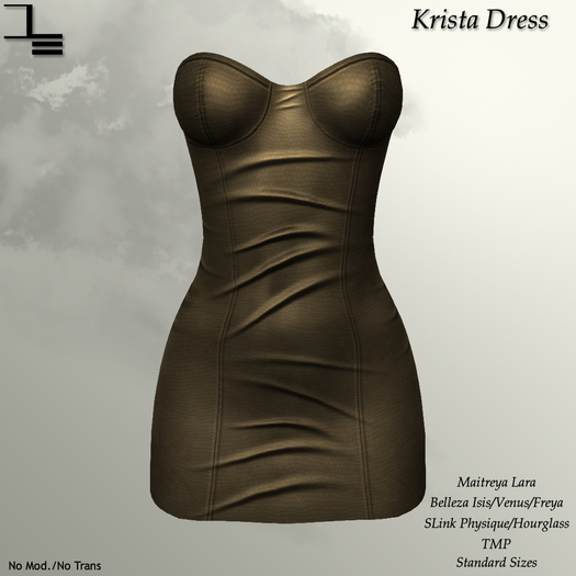 DE Designs - Krista Dress - Gold