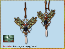 Bliensen + MaiTai - Farfalla - Earrings