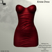 De designs krista dress red