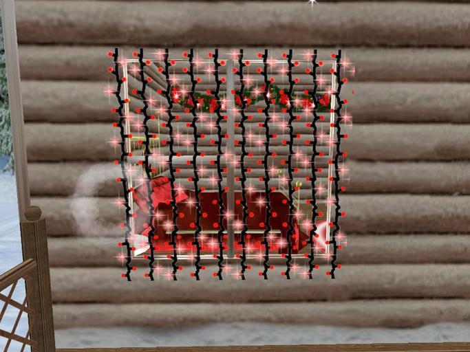 Christmas Window Lights (Red)