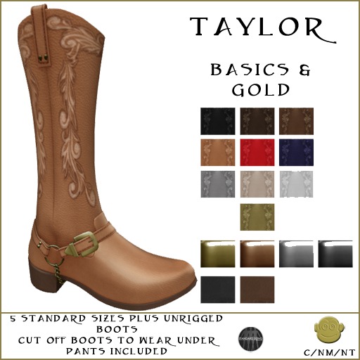 BM Taylor Boots Basics DEMO