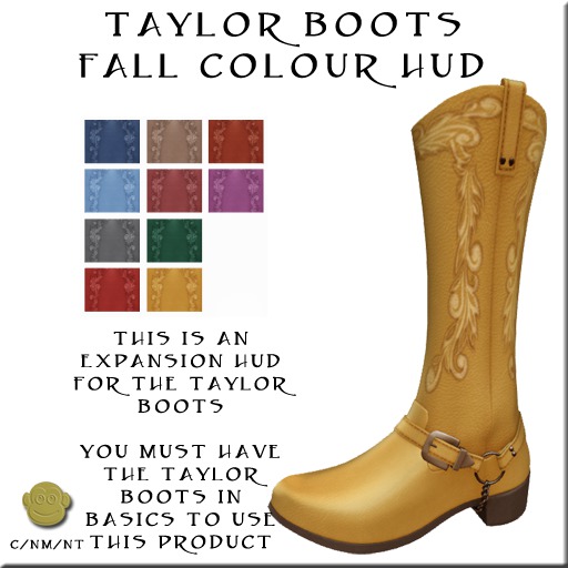 BM Taylor Boots Fall HUD