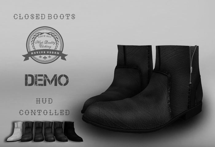 -NU- Closed Boots DEMO