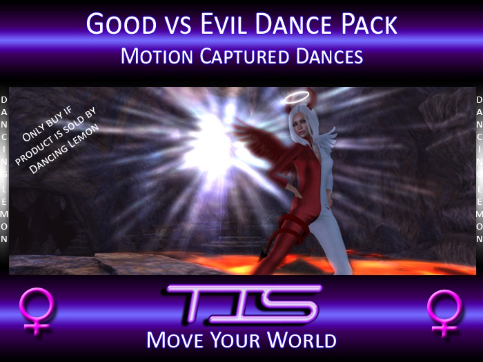 TIS Good vs Evil Female Dance Animation Pack