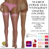 BM Stockings Lingerie Colours