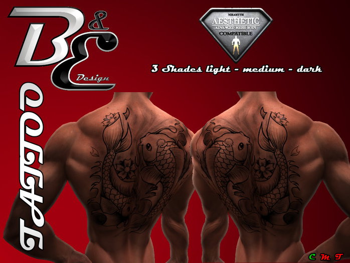B&E Design Tattoo (B) AESTHETIC Koi01