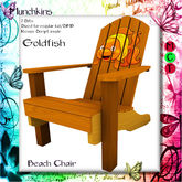 *+*Munchkins*+* Beach Chair - Goldfish