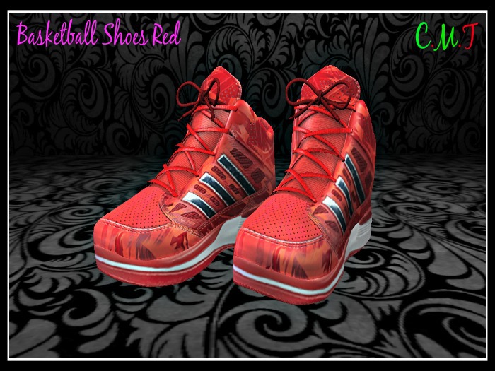 (LL) Men's Sneakers Red Boxed