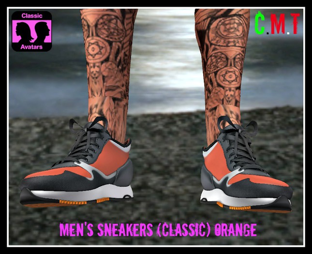 (LL) Men's Sneakers Orange (Classic) Boxed