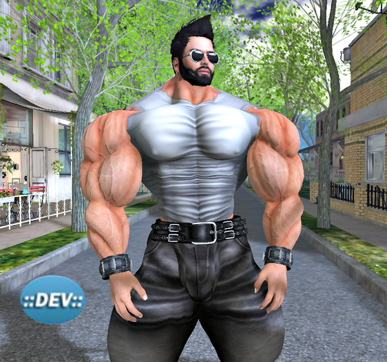 [D.Cavalieri] -  Grey Leather Tank