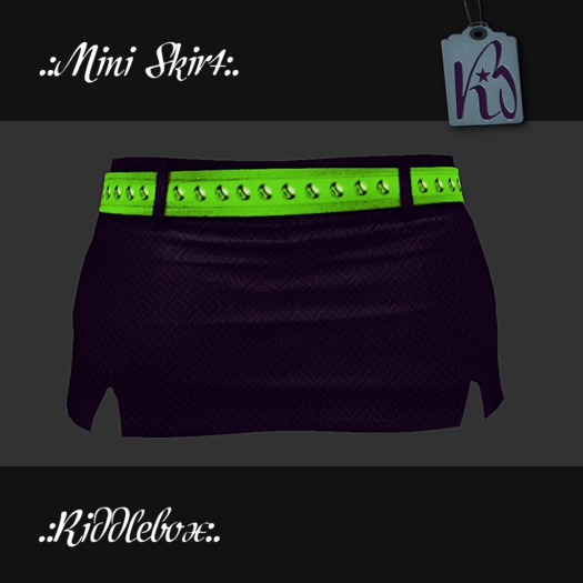 .:KB Mini Skirt Riddlebox:.