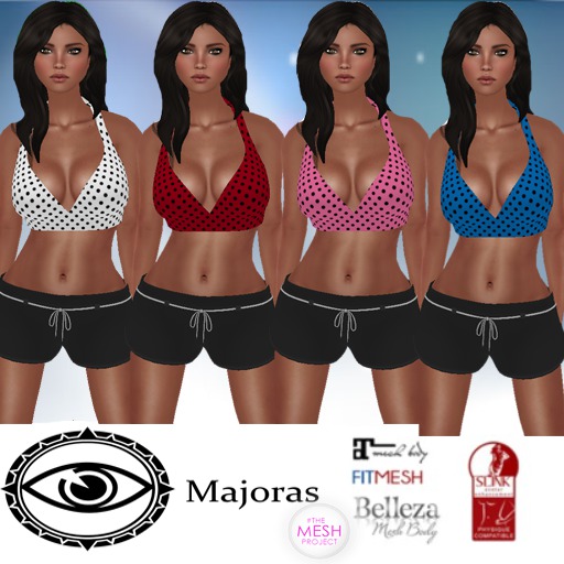 Majoras Spotty Top and Shorts