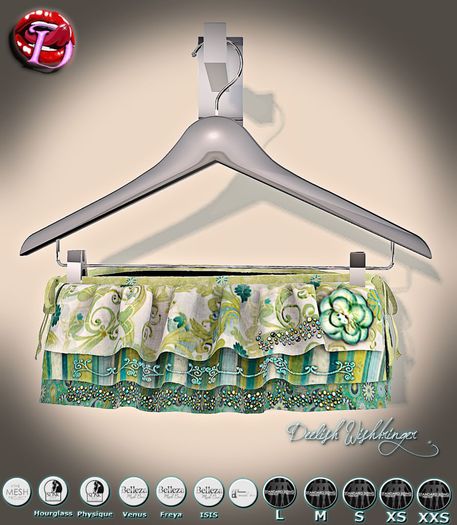 Tiny Ruffles Skirt ~ Whimsy ~ *DEMO* BAG(wear&touch)