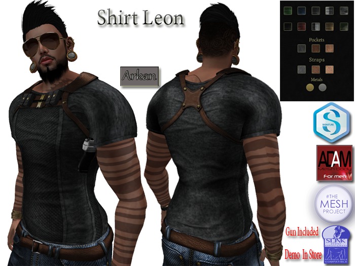 .::Arkan::. Shirt Fitmesh Leon