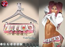 Tiny Ruffles Skirt ~ Icecream! ~ BAG(wear&touch)