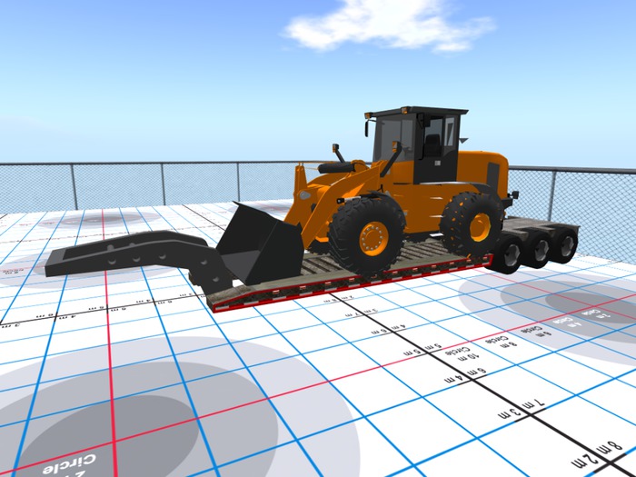 SUAR LowBoy Trailer With Loader
