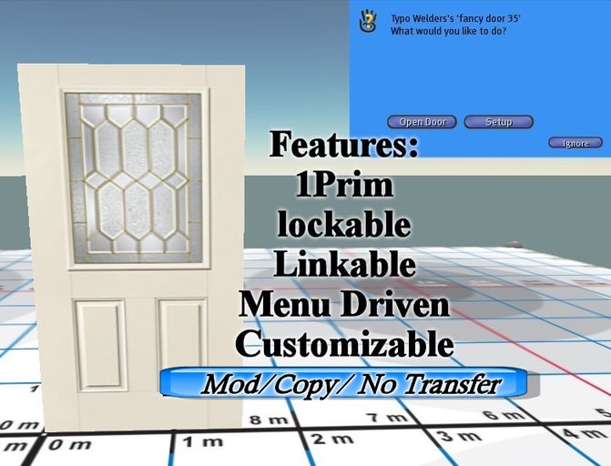 fancy door35 boxed MC
