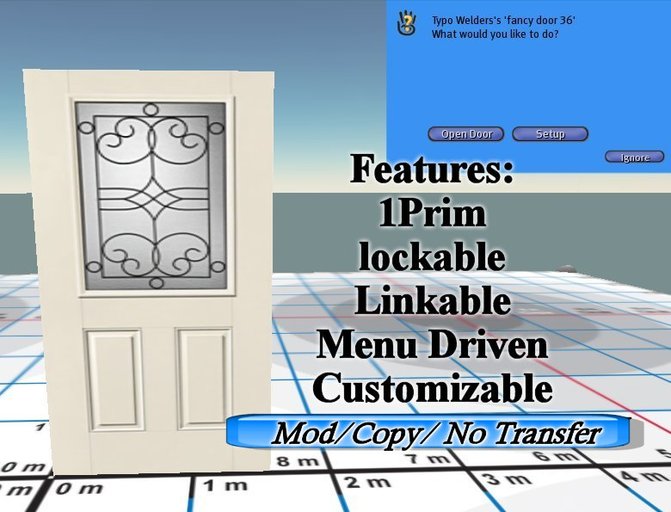 fancy door36 boxed MC