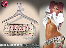 Tiny Ruffles Skirt ~ Strawberries ~ BAG(wear&touch)