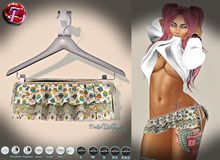 Tiny Ruffles Skirt ~ What a Hoot ~ BAG(wear&touch)