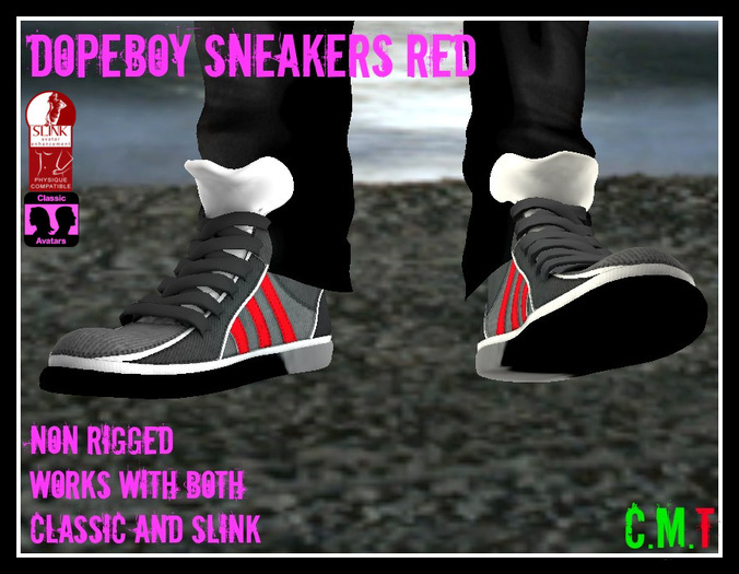 (LL) DopeBoy Sneaker Red Boxed