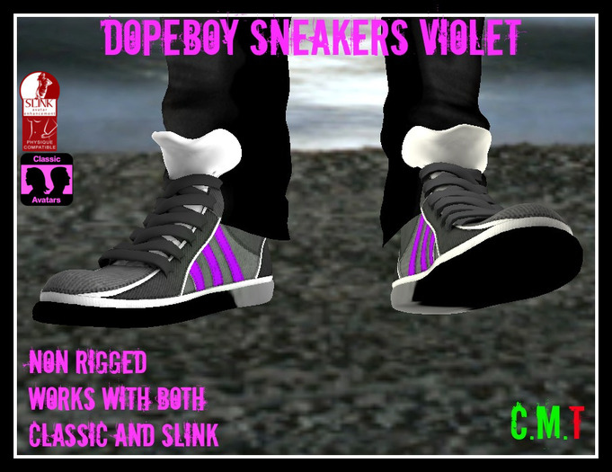 (LL) DopeBoy Sneaker Violet Boxed
