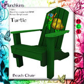 *+*Munchkins*+* Beach Chair - Turtle